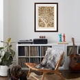 thumbnail image 4 of Art.com Washington DC Street Map Art Print by Michael Tompsett, Brown Frame Wall Art, 32" x 40", 4 of 5