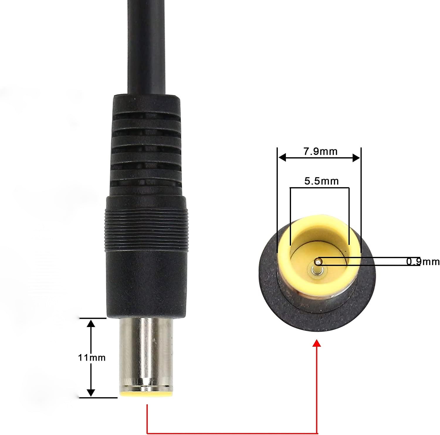 20FT (6M) Extension Cable, 8MM (DC7909) Male/Female Connectors, Compatible with Jackery Power Stations and Solar Panels, 14AWG, with DC8020 Adapter and Y-Cable
