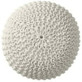 thumbnail image 6 of Ornavo Home Pouf Ottoman Foot Rest - 100% Cotton Pouffe - Hand Knitted Cable Braid Cord - Boho Round Stuffed Ottoman for Living Room, Bedroom, 6 of 6