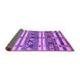 thumbnail image 2 of Ahgly Company Indoor Square Oriental Purple Industrial Area Rugs, 7' Square, 2 of 4