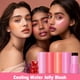 thumbnail image 4 of Jelly Blush Lip Gloss Stick for Lazy People to Contour, Even Skin Tone, Brighten and Color, Easy to Apply for Both Lips and Face, 4 of 5