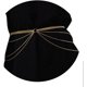 thumbnail image 3 of 1 pieza (oro) cadena exagerada vintage cadena de cintura geométrica multicapa cadena de cuerpo de círculo dorado ajustable multicapa para mujeres y niñas oso de fresa Electrónica, 3 of 5