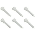 thumbnail image 1 of 50 Pcs Tee-Shirt à Balles, Kit de Base en Bois Blanc pour Sports Extérieurs, 1 of 8