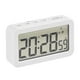 thumbnail image 2 of Reloj digital de pantalla grande con pantalla de 12/24 horas, relojes de escritorio, relojes de noche para Blanco, 2 of 9