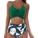 thumbnail image 1 of Bikini de dos piezas NikouMX traje de baño alto para mujer integración sin costuras, 1 of 6