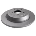 thumbnail image 2 of Geelife For Mercedes-Benz Rear Metallic Brake Pad & Solid Coated Rotor s Kit w/Fluids, 2 of 7