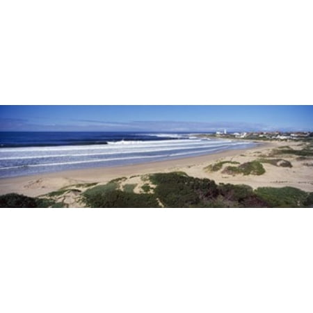 Surf in the sea Cape St Francis Eastern Cape South Africa Stretched Canvas - Panoramic Images (36 x
