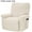 White, variant on Naierhg Recliner Cover Stretch Soft Polyester Non Slip Side Pocket Jacquard Cover for Home
