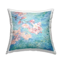Stupell Industries Yoshino Cherry Blossom Decorative Printed Throw Pillow Design by Ann Marie Coolick.