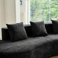 thumbnail image 4 of Modern Curved Velvet 5-Seater Sectional Sofa for Living Room, 109"x40.55"x26.77", Comfortable and Stylish, 4 of 9