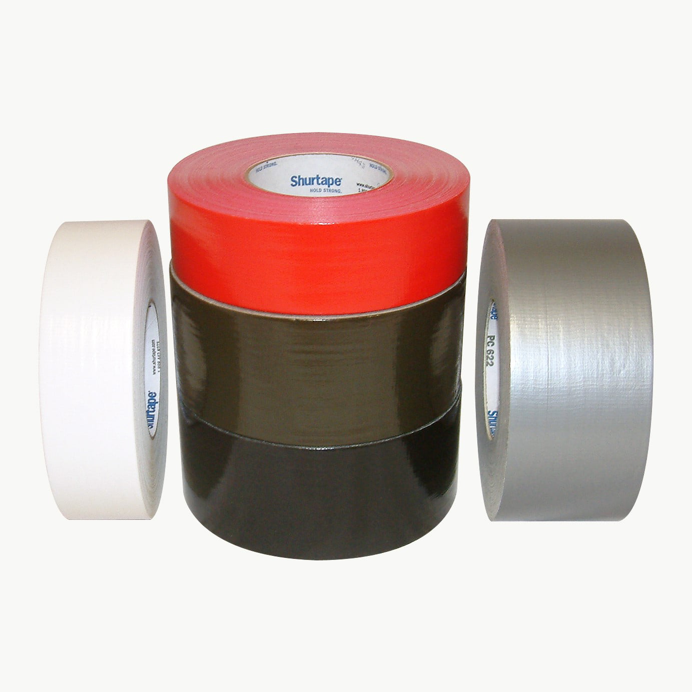 SHURTAPE PC-622 RED 1.5 in x 60 yds Premium-Grade Stucco Duct Tape 