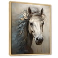 thumbnail image 2 of Designart "Unicorns In Simplistic Art II" Unicorns Floater Framed Canvas Art Print, 2 of 5