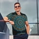 thumbnail image 4 of Fotbe Mandala Camiseta Polo de Golf para Hombre con Estampado – Camisa Deportiva Transpirable con Cuello Abotonado-Large, 4 of 6