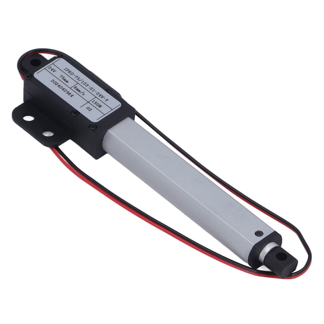 Mini Actuador De Movimiento, Mini Actuador Lineal Eléctrico Portátil DC 75 Mm De Para Elevación De Abridor De Ventanas