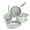Sage Green, variant on Chef Power 7 Pcs Ceramic Cookware Sets, Non-Stick Pots and Pans Set with Stainless Steel Handles, Dishwasher and Oven Safe, Cream White with Light Gold Handles