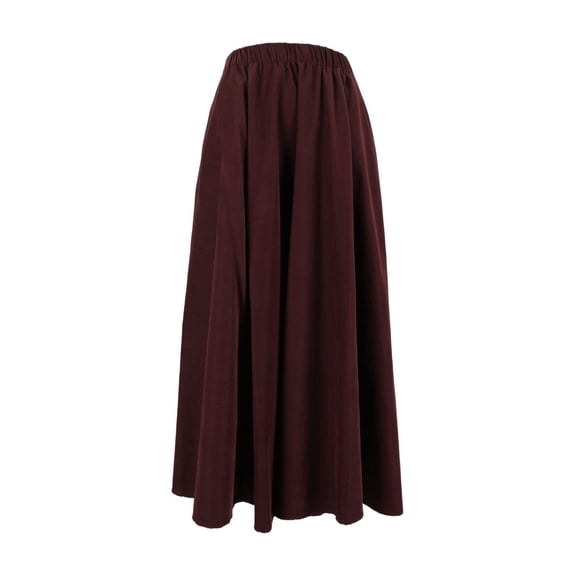 Aspesi Voluminous Pleated Midi Skirt (Women's)