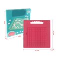 thumbnail image 4 of VONKY Plastic Puzzles Games Board Toys 81 Digital Blocks Kids Educational Toy Logical Development Board Games red, 4 of 5