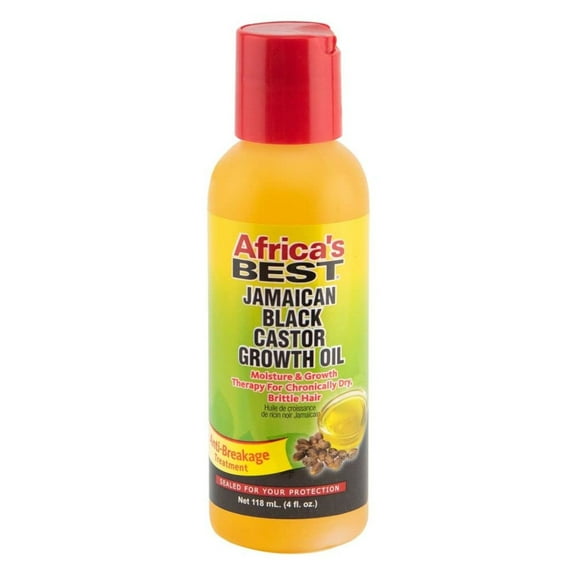 Africas Best Jamaican Black Castor Growth Oil 4oz (Pack of 3)