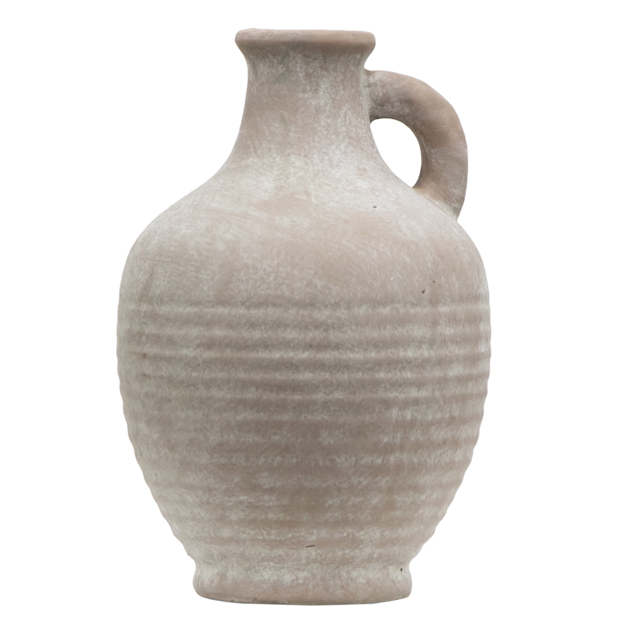 Better Homes & Gardens Indoor Ceramic Handled Jug, 7" Brown