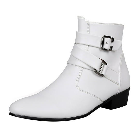 YLYL Men Boots Ankle for Dressy and Casual Occasions Comfortable Short Booties