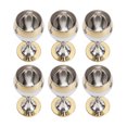 thumbnail image 2 of Wine Goblets, Metal Wine Glasses Fancy Portable 6PCS  for Camping, 2 of 7