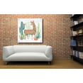 thumbnail image 5 of Epic Art 'Lovely Llamas III' by Mary Urban, Acrylic Glass Wall Art, 36"x36", 5 of 7