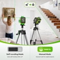 thumbnail image 4 of Nivel láser Alloyman Laser Level con trípode 4 × 360° Línea Verde, 4 of 9