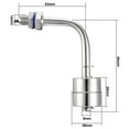 thumbnail image 2 of 78mm Right Angle Stainless Steel Water Level Liquid Sensor Vertical Float Switch, 2 of 4