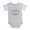 Heather Gray, variant on CafePress - Polite Fiction_Bl - Cute Infant Baby Football Bodysuit