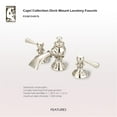 thumbnail image 7 of Water Creation 4.81" Lever Handles Solid Brass Faucet in Polished Nickel, 7 of 7