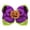 Purple, variant on 1Pair Halloween Bow Knot Hair Pins Halloween Hair Bows Clip Ghost Pumpkin Pattern Clip Cute Bowknot Clip Hair Accessories for Girls Babies Toddlers Kids Halloween Christmas Parties