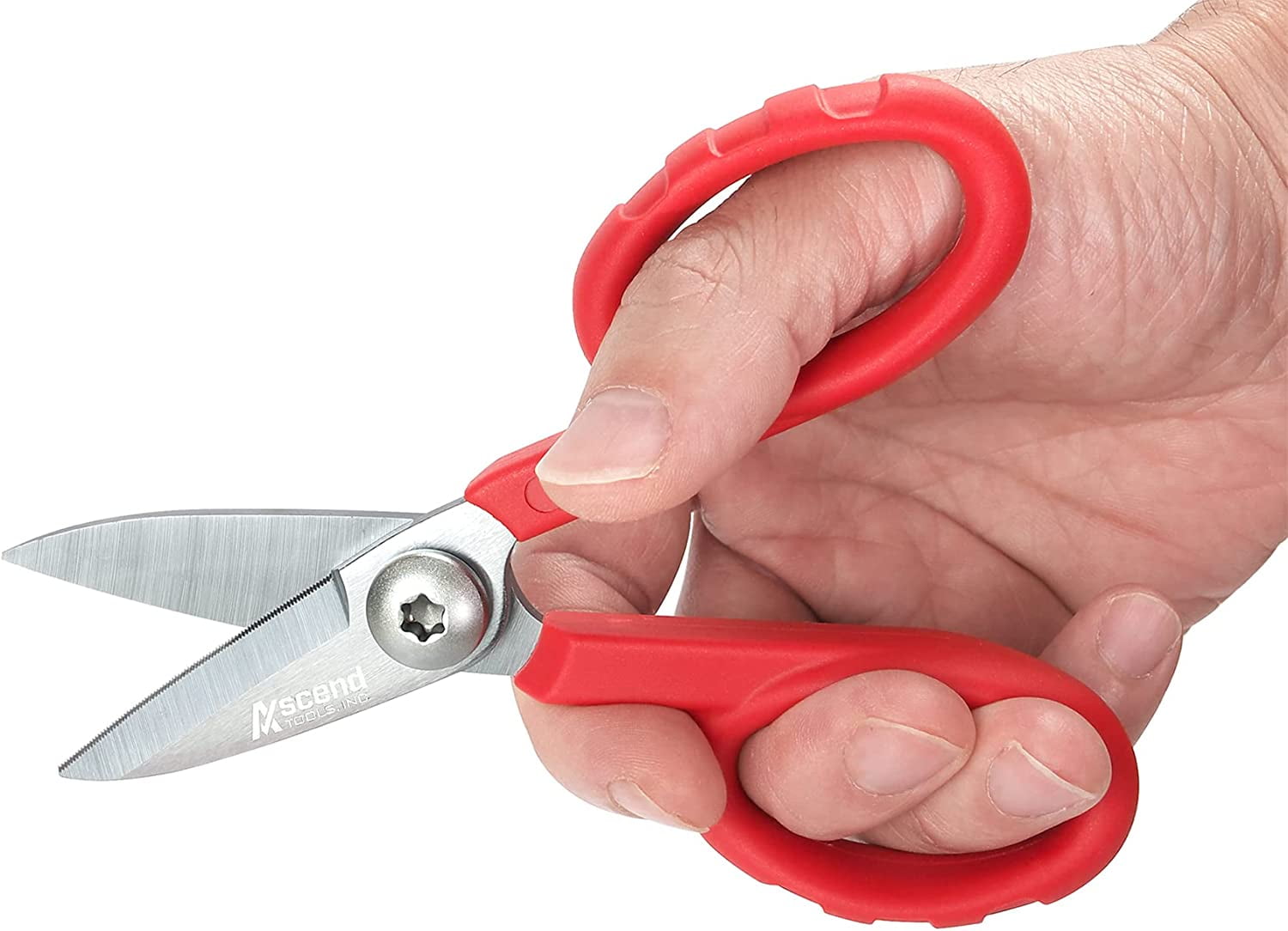 Ascend Tools 5.5 inch Shears – Cuts High Performance Materials Kevlar Spectra Technora and Composite