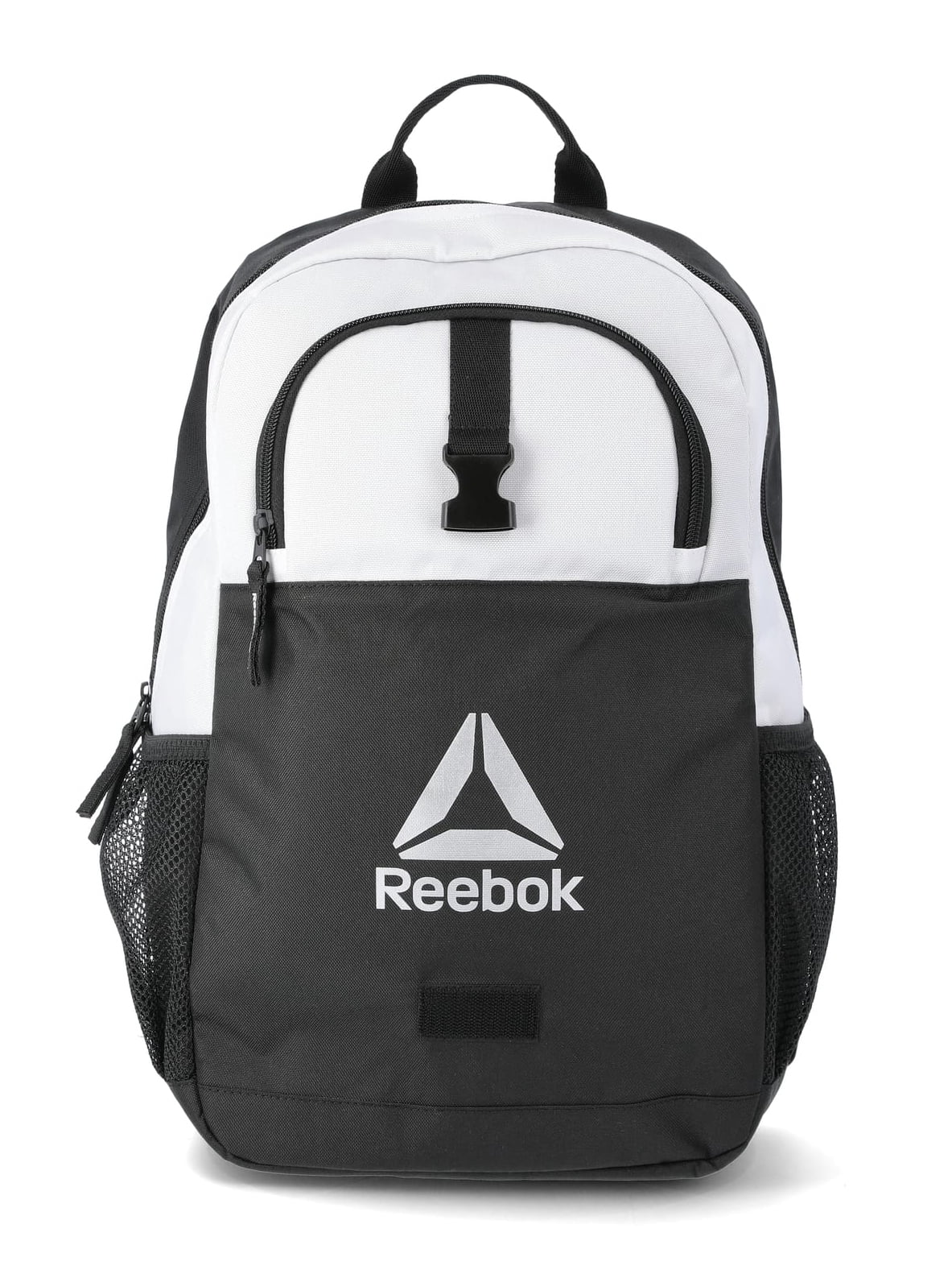 Reebok Boys' Maddox 17" Laptop Backpack and Lunch Box Set, Black
