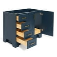 thumbnail image 6 of Ariel Taylor 42 In. Right Offset Single Sink Base Cabinet In Midnight Blue, 6 of 8