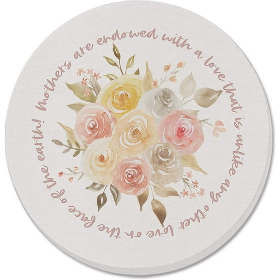 Absorbent Stone Beverage Coasters - Set of 4 - Mothers Endowed