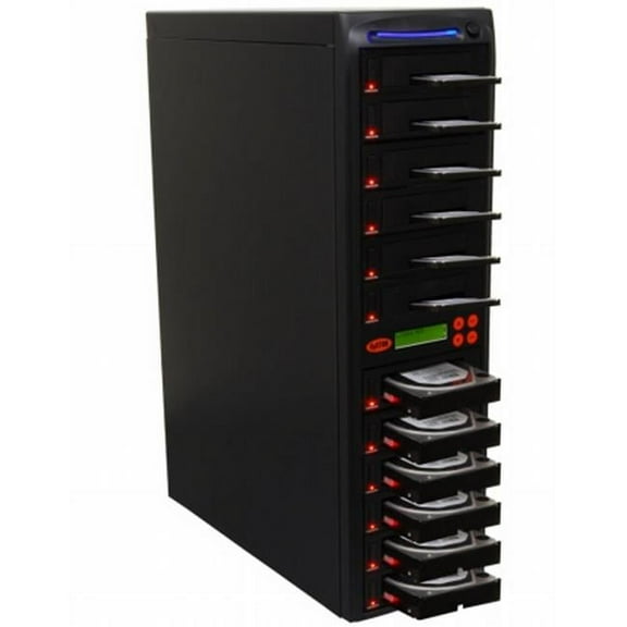 1:11 SATA 2.5'' & 3.5'' Dual Port/Hot Swap Hard Disk Drive / Solid State Drive (HDD/SSD) Duplicator/Sanitizer - High Speed (150MB/sec)