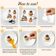 thumbnail image 4 of 12 Sheets Rub on Transfer for Crafts Funny Birds Rub on Transfer Stickers Colorful Birds Rub on Decal Stickers for Wood Furniture DIY Crafts Decor 5.5 x 5.5 Inches, 4 of 9