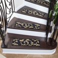 thumbnail image 1 of Ottomanson Ottohome Collection Non-Slip Rubberback Trellis Design 8.5" x 26" Indoor Stair Treads, 7 Pack, 1 of 7