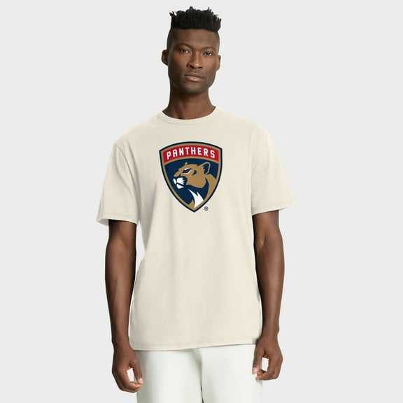 Men's Fanatics Cream Florida Panthers Stadium Slub T-Shirt