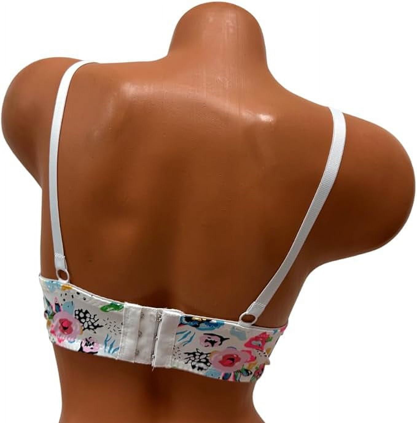 6 Pieces Gift ADD 1 Cup Full Cup Demi Wired Double Pushup Push Up Bra B/C (36B)