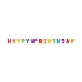 thumbnail image 1 of Beistle Company 59859-50 Happy 50th Birthday Streamer, 1 of 1