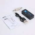 thumbnail image 3 of X6 Wireless 3.5mm AUX Audio Receiver Bluetooth-compatible 4.2 Adapter Support TF Card, 3 of 4