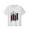 White-1, variant on FamilyThread Kids Striped Shirts Short Sleeve Boy Girls July 4th Patriotic Tee Top Pattern Short Sleeve Round Neck Top T-shirt For Kids