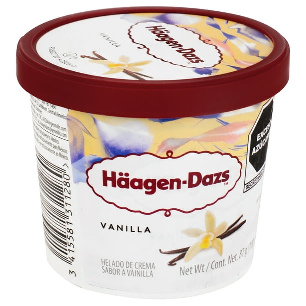 Haagen dazs single serve cups nutrition