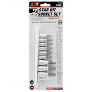 Performance Tool W1385 9 Piece Tamper Proof Star Skt Set