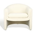 thumbnail image 2 of SAFAVIEH Couture Laylette Modern Boucle Solid Accent Chair, Ivory, 2 of 13