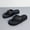 Black, variant on Herringbone Beach Slippers