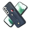 thumbnail image 3 of Dteck for Samsung Galaxy S22 Plus Case, PU Leather Adjustable Loop Strap Case with Hidden Cart Slot Shockproof Protective Case for Samsung S22 Plus 6.6" 2022 Ladies Women Men, Blue, 3 of 15