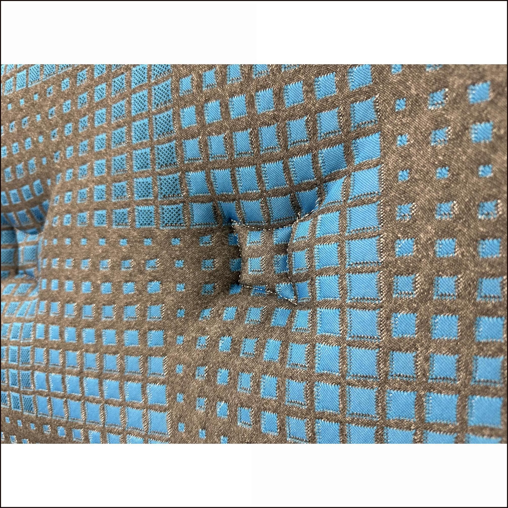 Mattresses | Restonic 13" Hybrid Firm California King Mattress, Individual Pocketed Coil | Foam | Slate Gray + Sky Blue