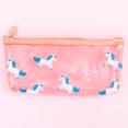 thumbnail image 2 of Estuche para Lápices Sunnimix Impermeable Transparente 4 Patrones Rosado 19,5 × 10 cm, 2 of 7